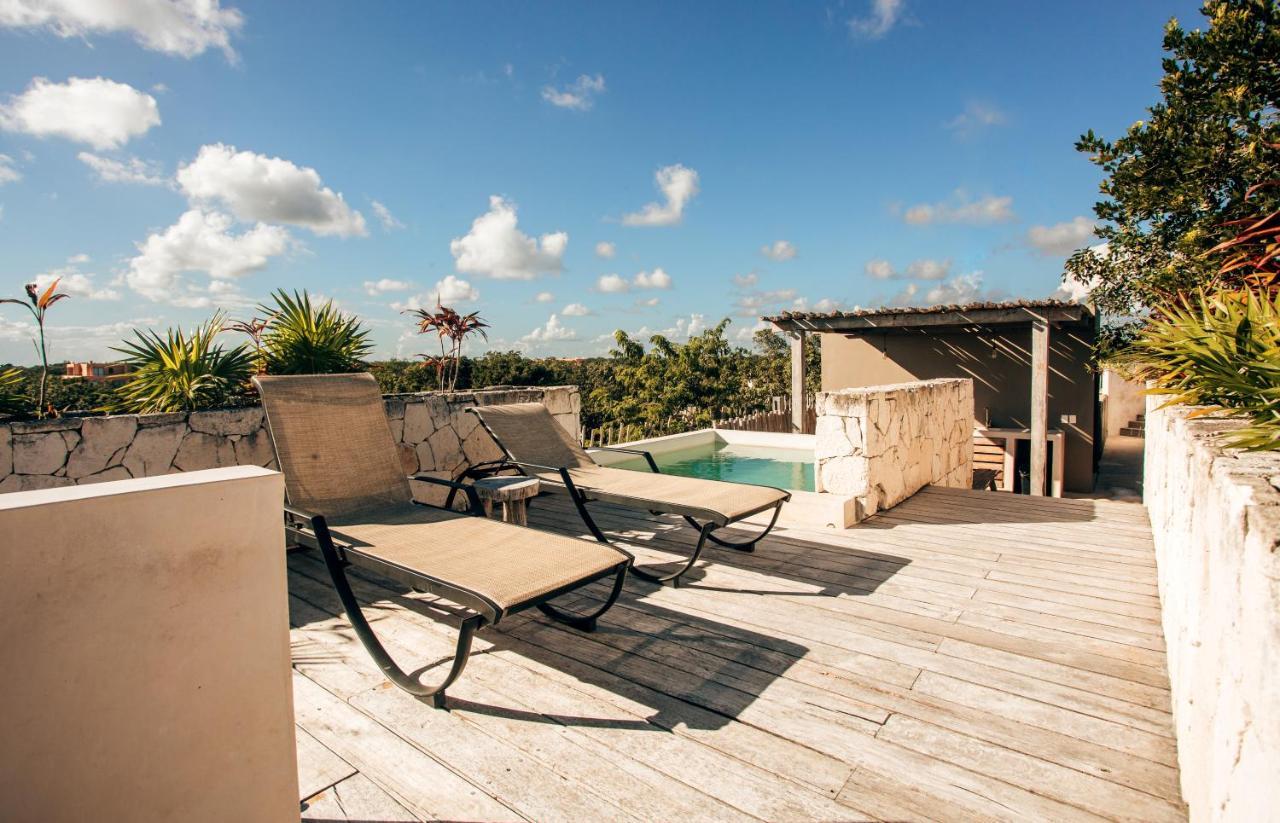 Vida Jungle Apart 7 With Special Fee To Access Hotel Bardo Tulum Bagian luar foto